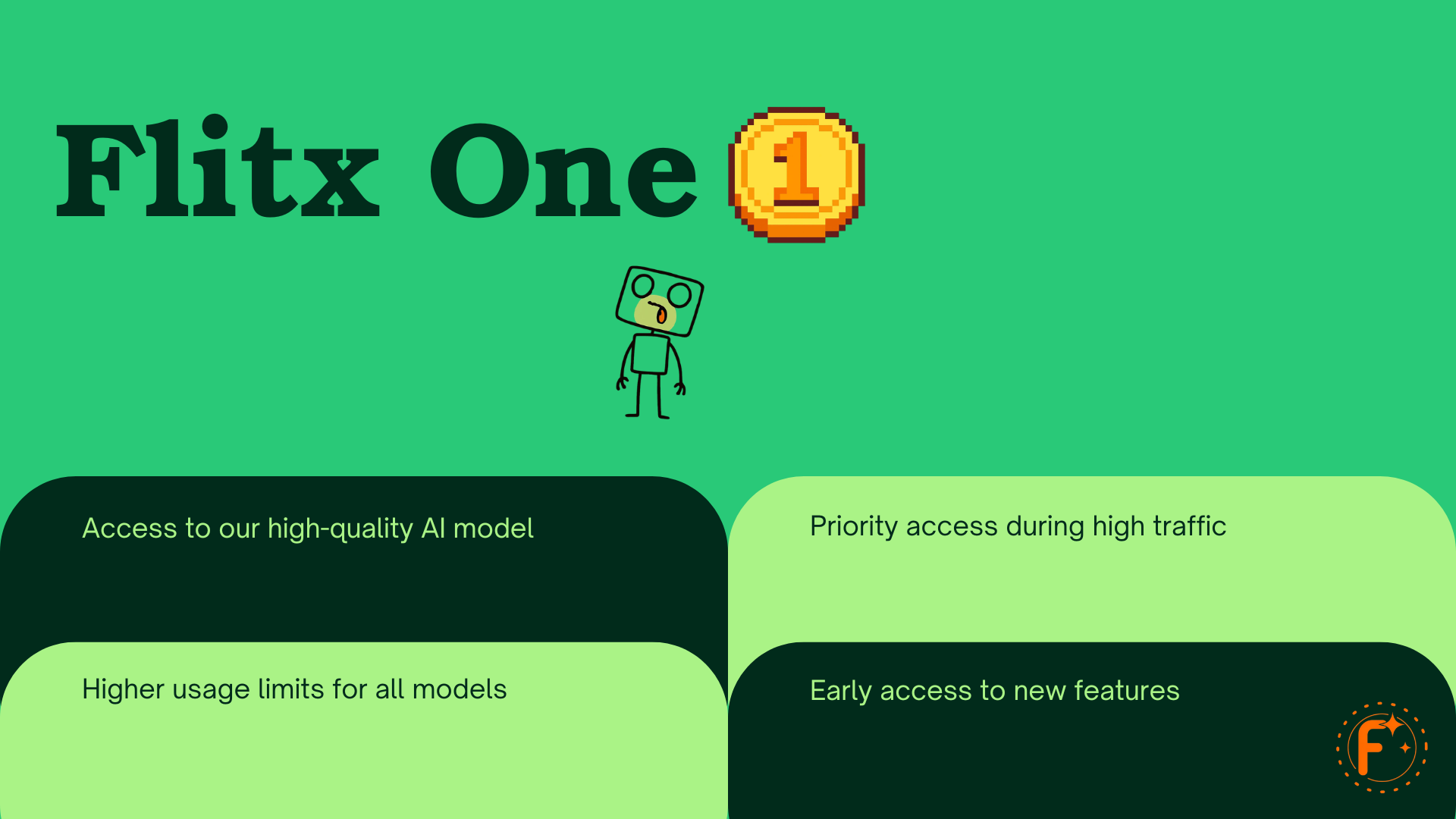 Flitx One: 1 Month Subscription