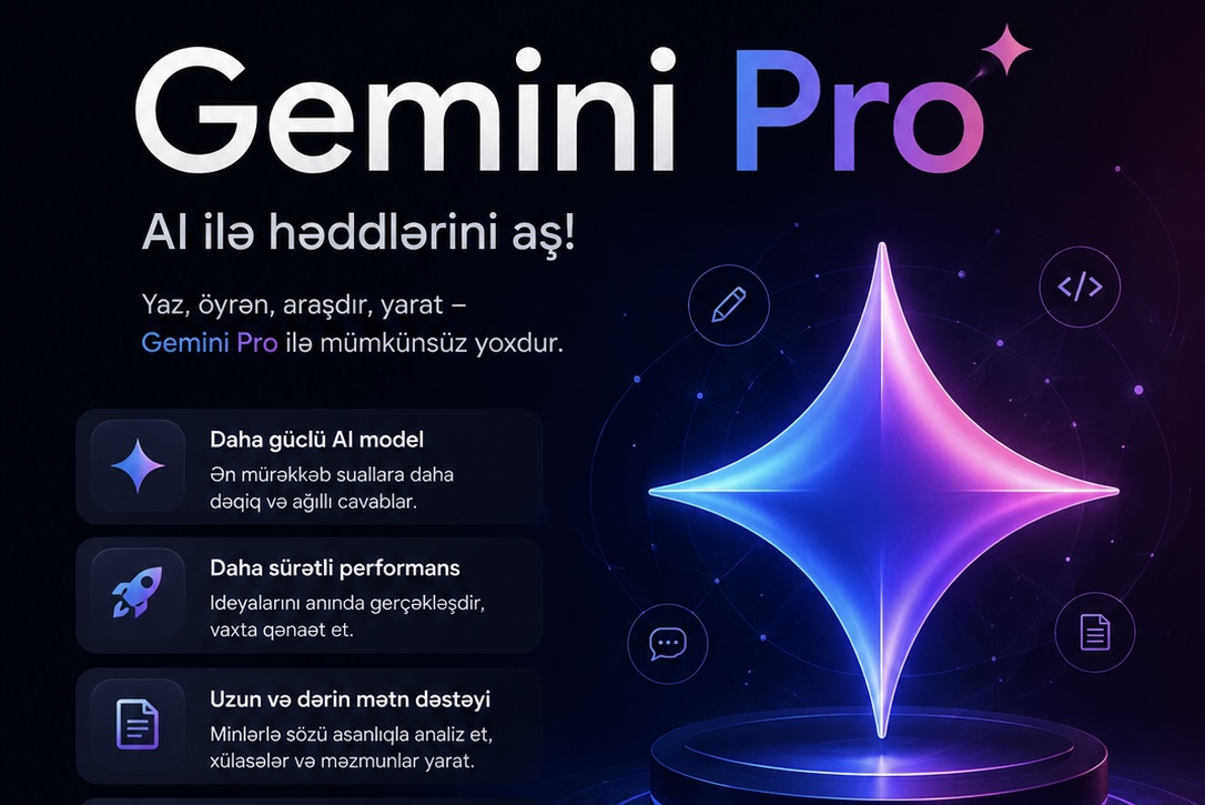 Gemine pro - 18 aylıq